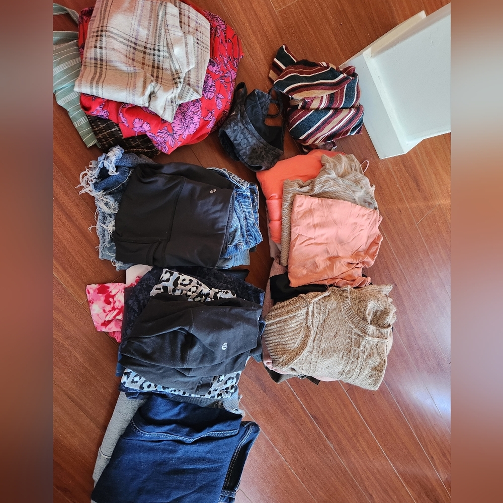 Name brand women's clothing lot size 1-size 4